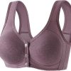 JOASDAO Soutien-gorge marguerite fermeture avant femmes-1