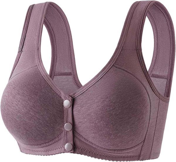 JOASDAO Soutien-gorge marguerite fermeture avant femmes-0