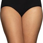 Culotte Vanity Fair Modal Confortable Lingerie Femme Noir-0