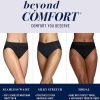 Culotte Vanity Fair Beyond Comfort Femme Sans Couture Blanc-3