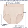 Culotte Vanity Fair Beyond Comfort Femme Sans Couture Blanc-4