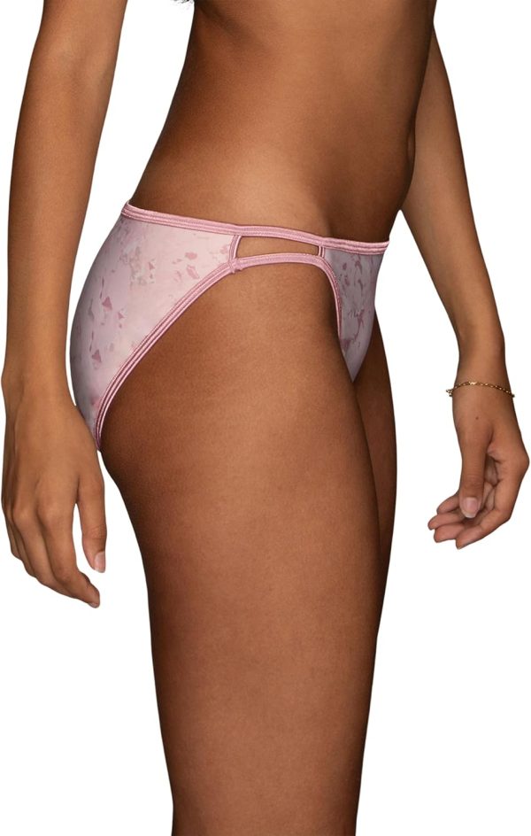 Culotte femme Vanity Fair extensible soyeuse bordure satin-1