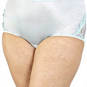 Culotte dentelle Vanity Fair femme bleu lingerie confort