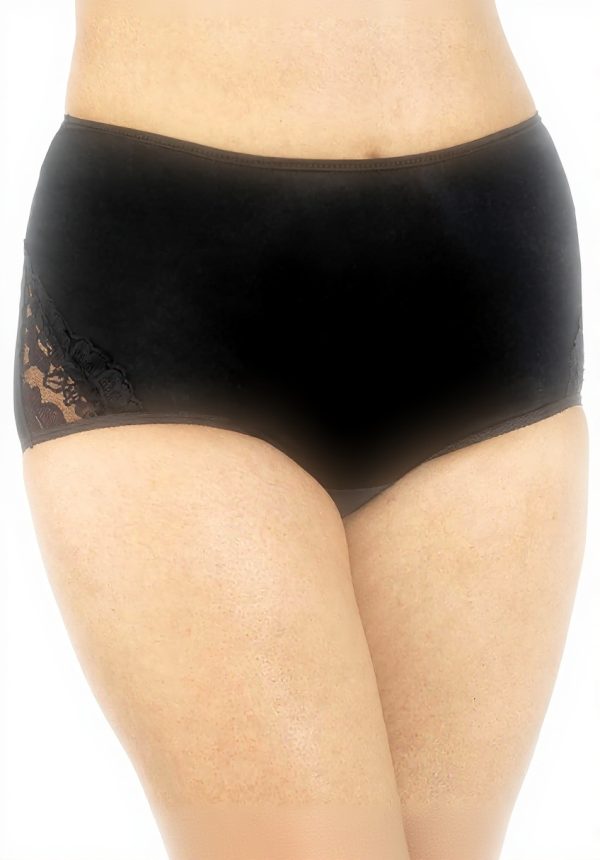 Culotte dentelle Vanity Fair femme noir confort lingerie