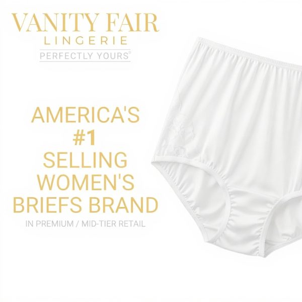 Culotte dentelle Vanity Fair femme noir confort lingerie
