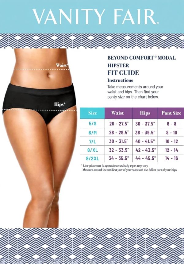 Vanity Fair shorties femme modal lot de 3 noir confortable