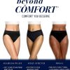 Vanity Fair shorties femme modal lot de 3 noir confortable