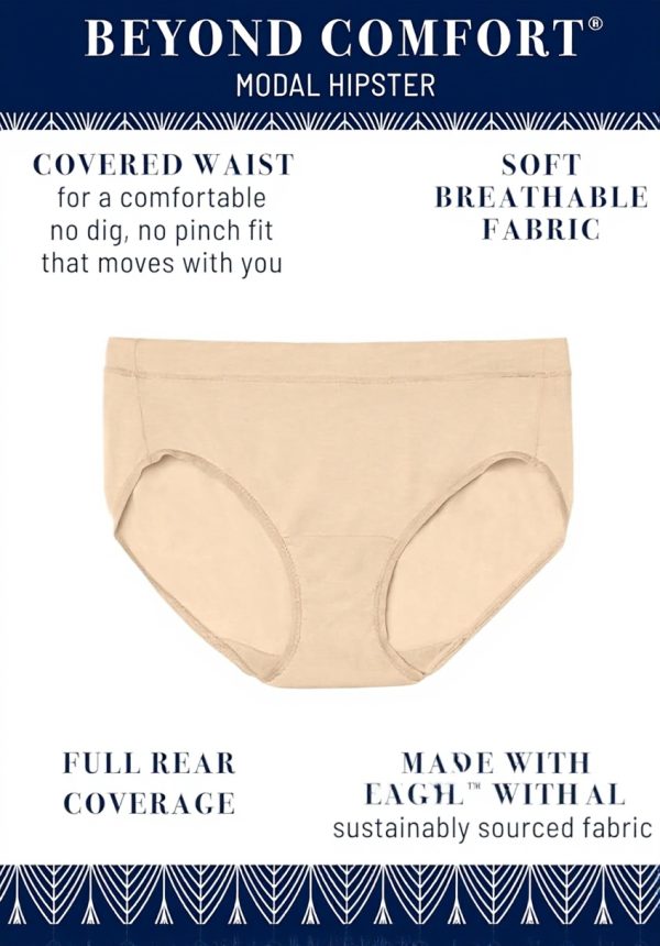 Vanity Fair shorties femme modal lot de 3 noir confortable