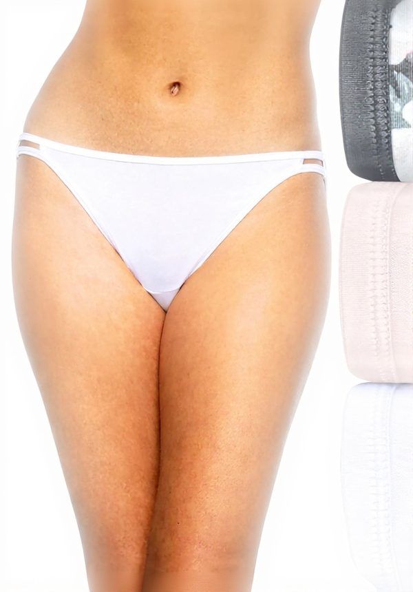 Culottes string Vanity Fair femme 3 pack imprimé nuit quartz