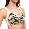 JOASDAO Soutien-gorge sport femme fermeture avant sans fil