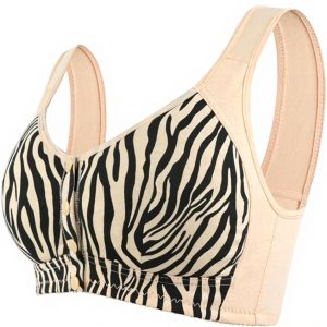 JOASDAO Soutien-gorge sport femme fermeture avant sans fil