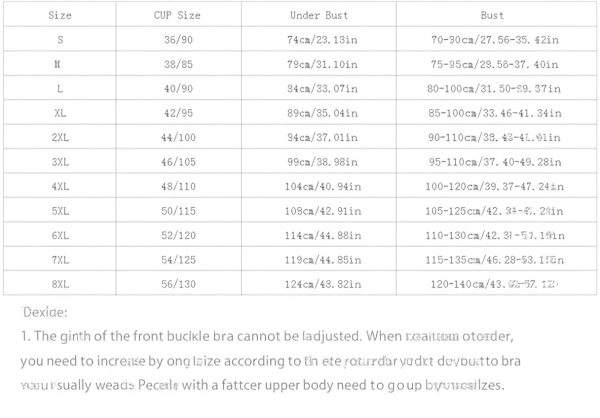 JOASDAO Soutien-gorge sport femme fermeture avant sans fil