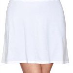 Jupon Vanity Fair 11072 microfibre léger ceinture dentelle