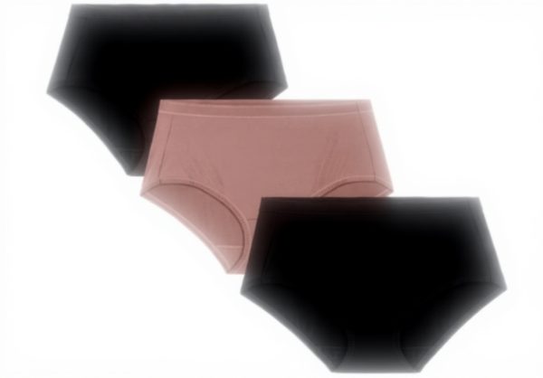 Culottes Vanity Fair Confort Anti-Remontée Lot de 3 Noir