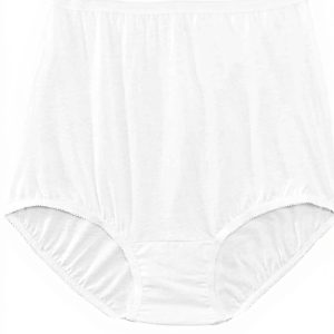 Culotte taillée Vanity Fair blanc lingerie femme confort