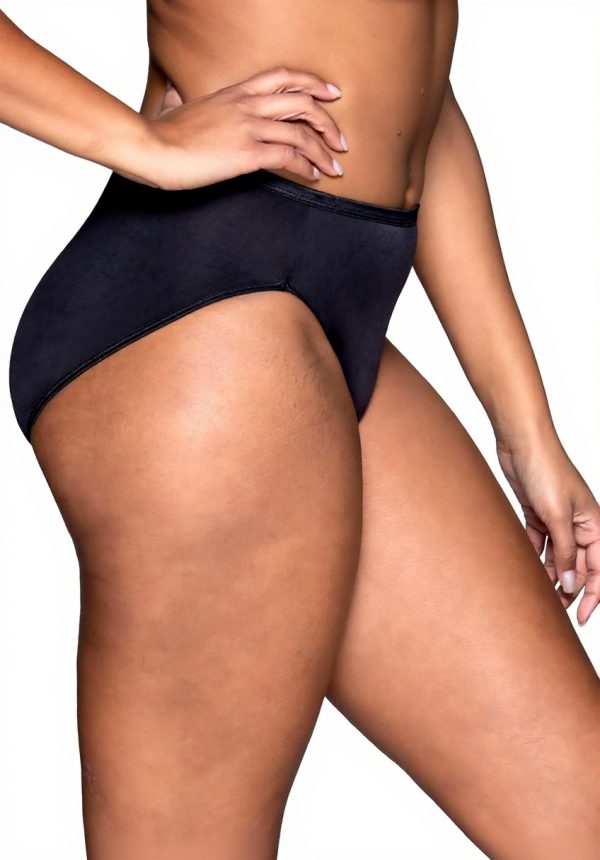 Vanity Fair Slips Femme Culottes Coton Bordure Satin