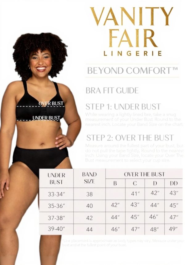 Soutien-gorge sans armatures Vanity Fair Confort Femme