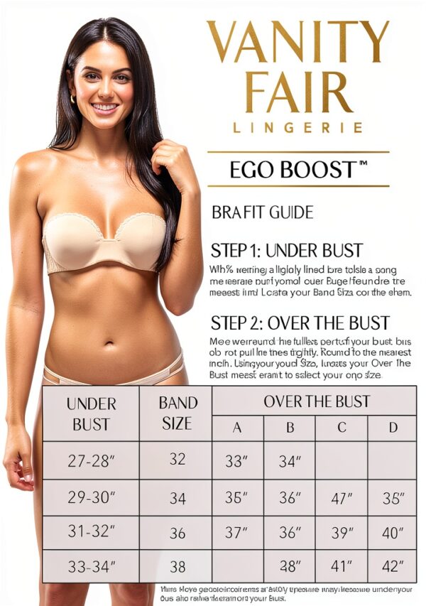 Soutien-gorge Vanity Fair Femme Confort Taille Droite-5