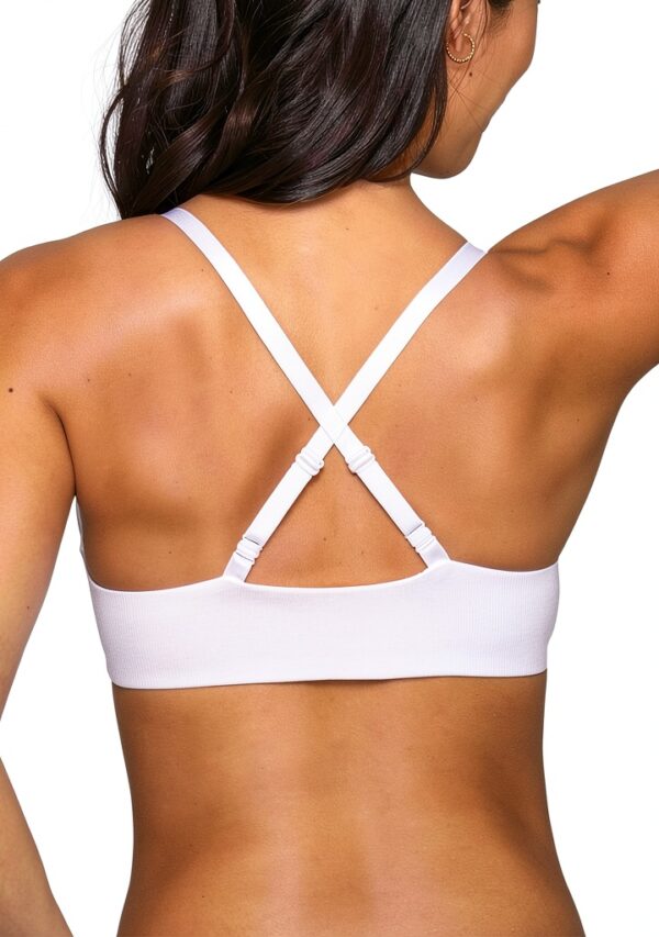 Soutien-gorge Vanity Fair Femme Dentelle Confort Noir Blanc-2