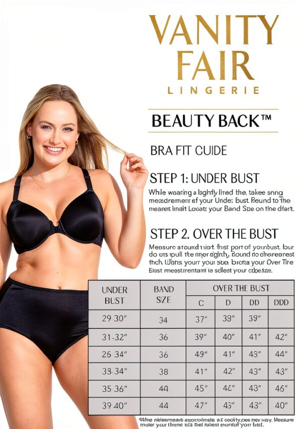 Soutien-gorge Vanity Fair doux extensible fermeture avant-6