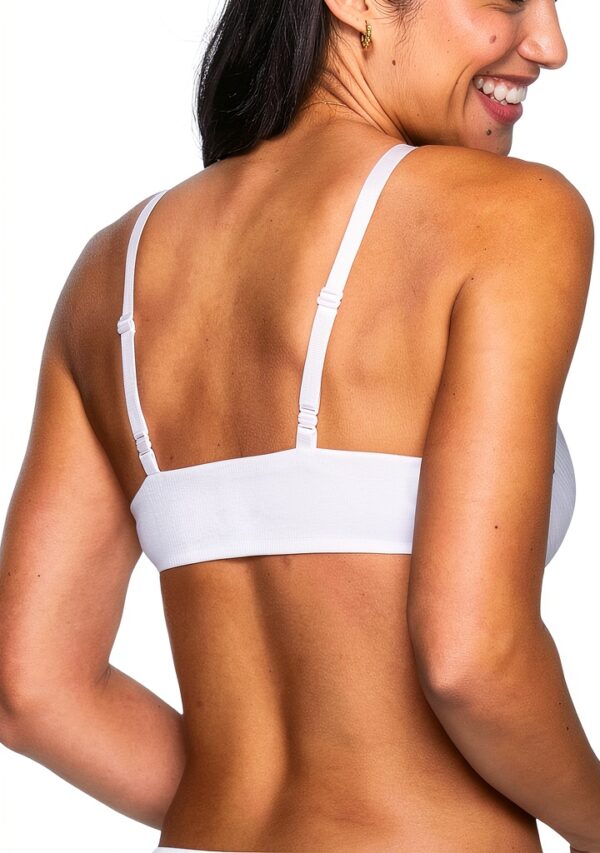 Soutien-gorge Vanity Fair Femme Dentelle Confort Noir Blanc-1