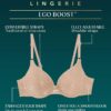 Soutien-gorge Lily of France Noir Crème Sucrée Jacquard-5