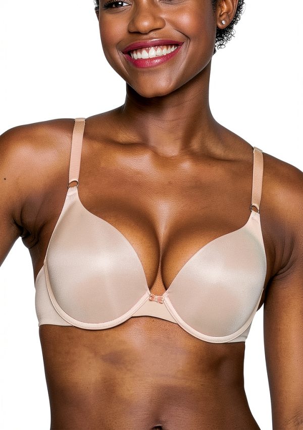 Soutien-gorge push-up Vanity Fair bonnet complet femme beige