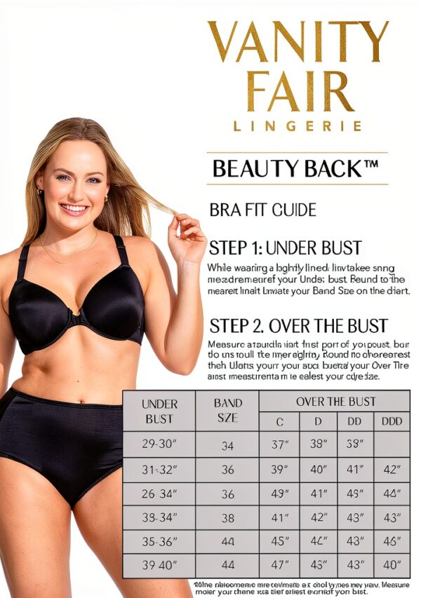 Soutien-gorge Vanity Fair doux extensible fermeture avant-6