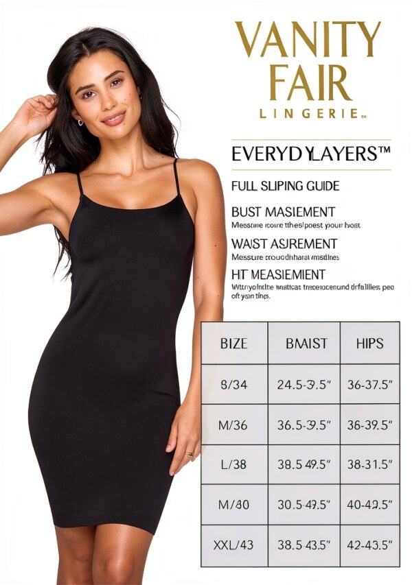 Slip Vanity Fair sans couture lissage dentelle femme-4