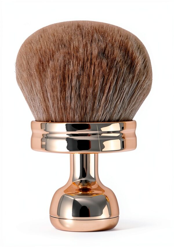 Pinceau de bronzage Générique microfibre ovale application-4