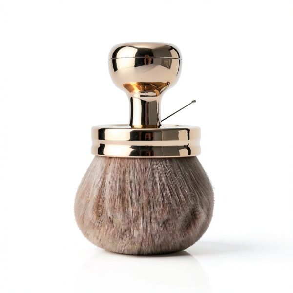 Pinceau de bronzage Générique microfibre ovale application-2