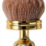 Pinceau de bronzage Generic Or finition lisse microfibre-0